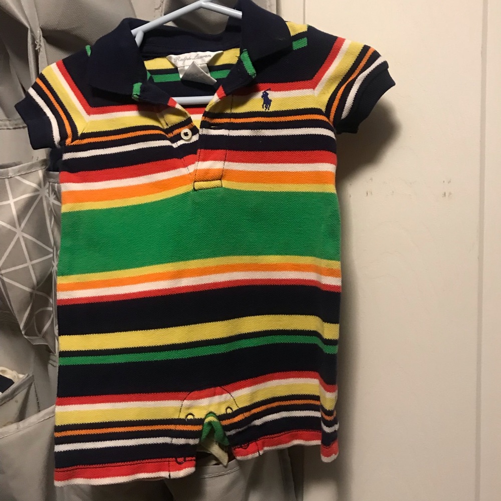 Polo Ralph Lauren Romper Size 3 mos